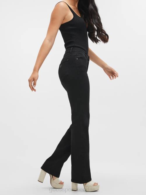 GUESS jeans rectos eco sexys mujer 0P8X87 carrie negro vestir