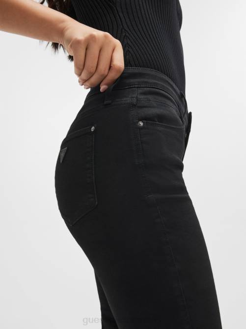 GUESS jeans rectos eco sexys mujer 0P8X87 carrie negro vestir