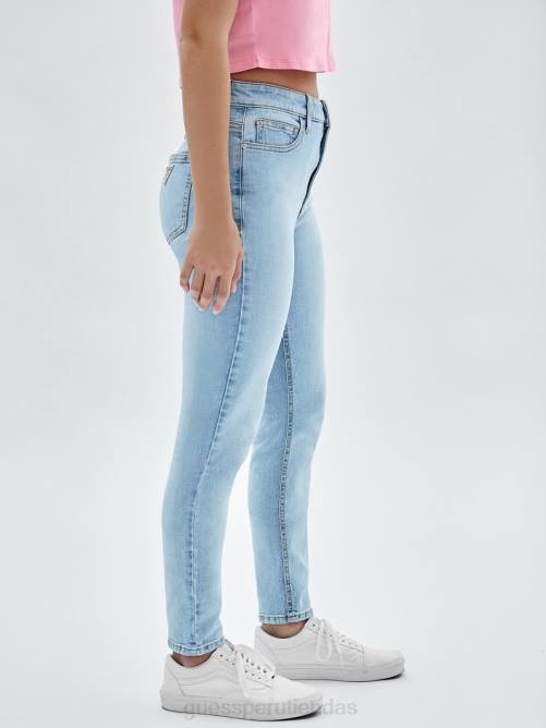 GUESS originals kit jeans ajustados de talle muy alto mujer 0P8X185 ir a Broadway lt lavar vestir