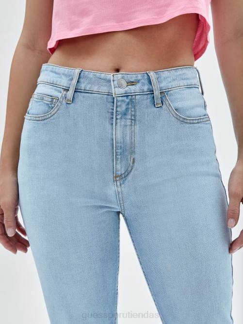 GUESS originals kit jeans ajustados de talle muy alto mujer 0P8X185 ir a Broadway lt lavar vestir