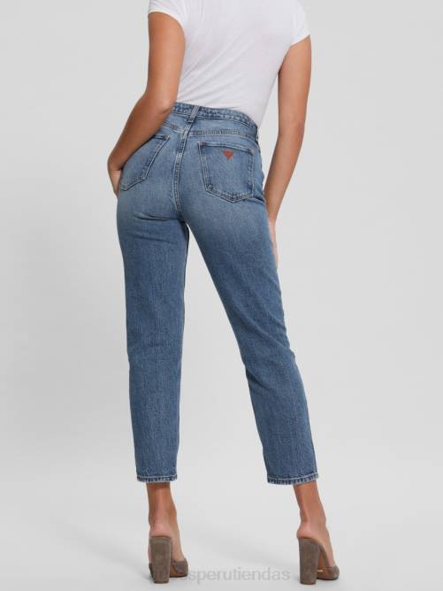 GUESS vaqueros de mamá mujer 0P8X142 sueños imposibles vestir