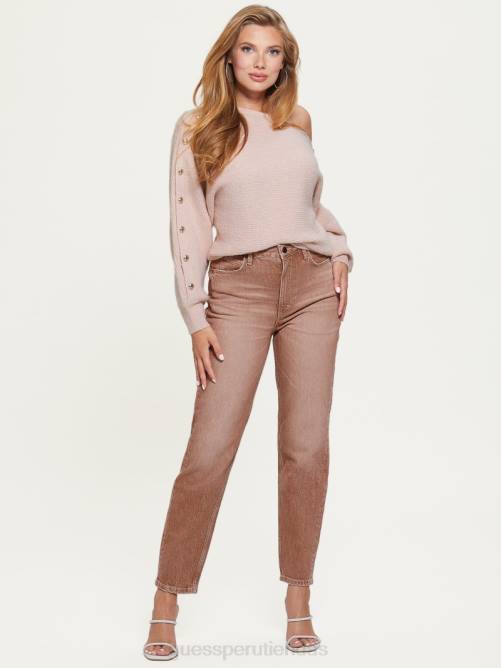 GUESS vaqueros de mamá mujer 0P8X212 jugo de poder vestir