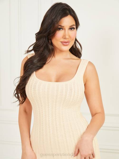 GUESS esperanza vestido de suéter mujer 0P8X722 rosa claro vestir