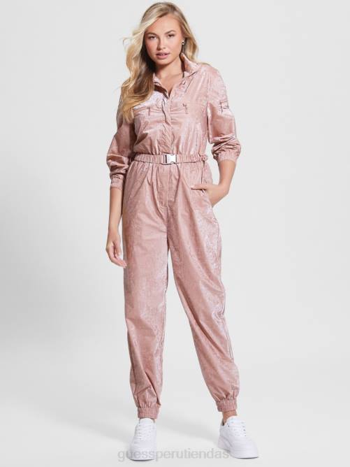 GUESS mono cristina mujer 0P8X520 vibra violeta vestir