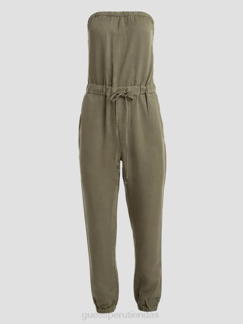 GUESS mono de jade mujer 0P8X348 oliva militar multi vestir