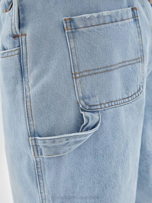GUESS pantalones cortos de carpintero originales mujer 0P8X164 ir a fez lt lavar vestir