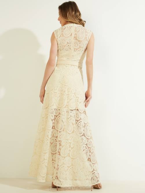 GUESS vestido creta mujer 0P8X879 madreperla vestir