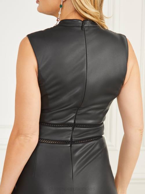 GUESS vestido de bombo mujer 0P8X553 negro vestir