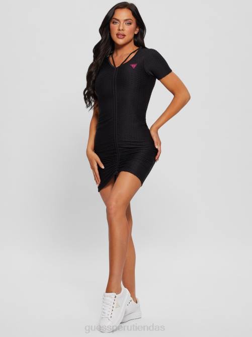 GUESS vestido eco delma activo mujer 0P8X438 negro vestir