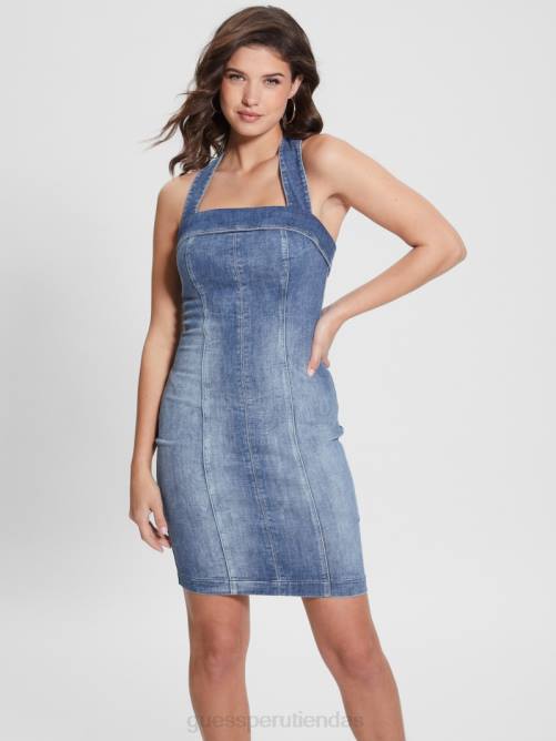 GUESS vestido eco único mujer 0P8X10 genial vestir