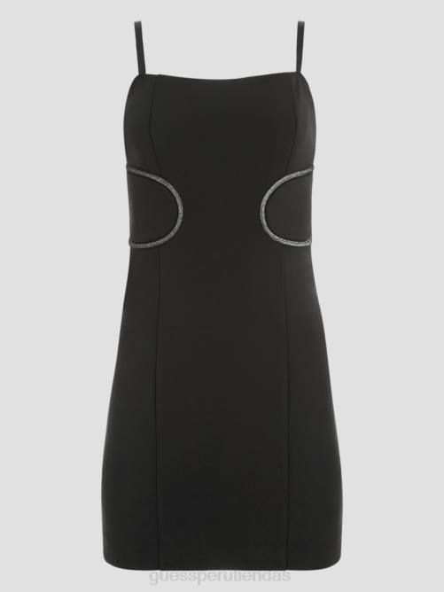GUESS vestido eco raina mujer 0P8X768 negro vestir