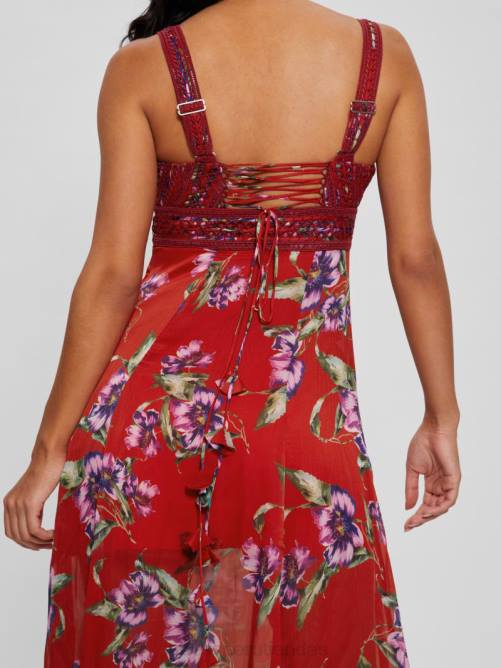 GUESS vestido eco serena mujer 0P8X373 borde de terazza vestir