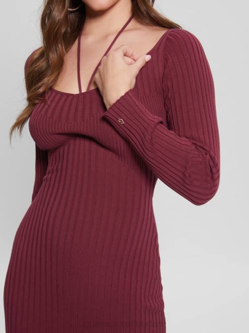 GUESS vestido estilo suéter eco doris mujer 0P8X632 piedra trágica vestir