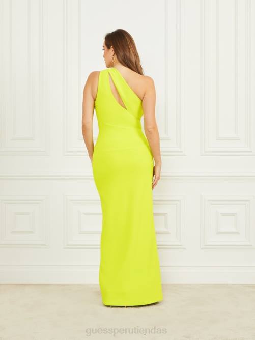 GUESS vestido la bomba mujer 0P8X442 beso de limoncillo vestir