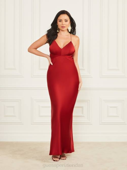 GUESS vestido largo anita mujer 0P8X659 aniversario vestir