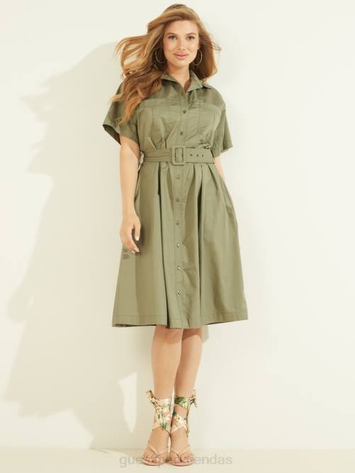 GUESS vestido selene mujer 0P8X889 lavado de isla vestir
