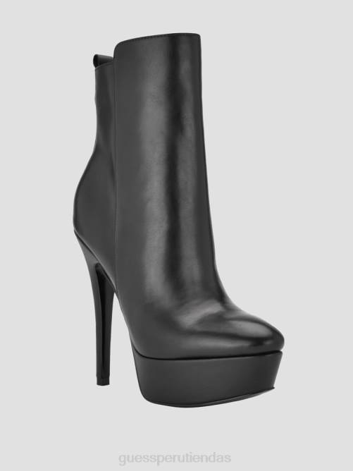 GUESS botín caddy con plataforma mujer 0P8X3519 negro calzado