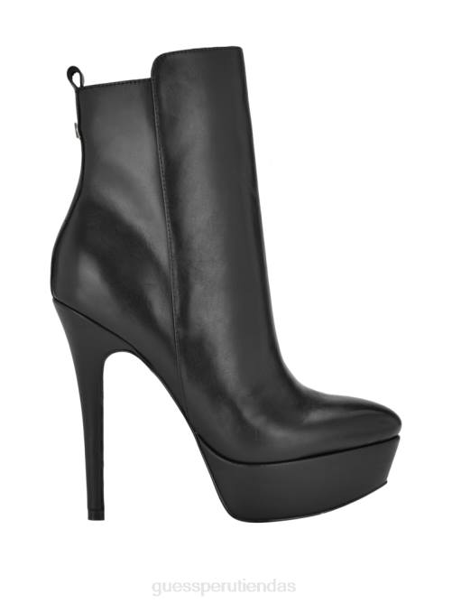 GUESS botín caddy con plataforma mujer 0P8X3519 negro calzado
