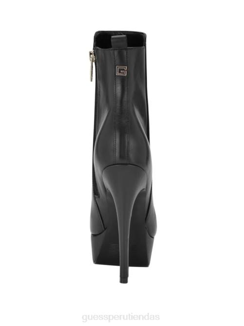 GUESS botín caddy con plataforma mujer 0P8X3519 negro calzado