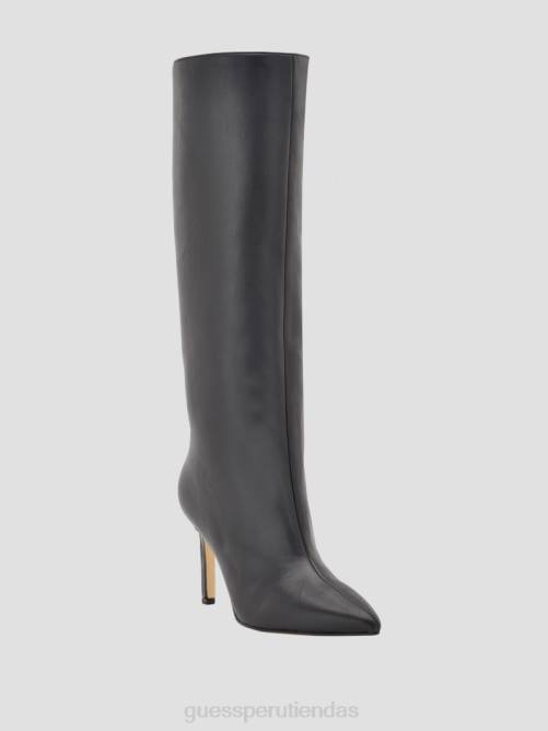 GUESS botas altas Dayton de piel sintética mujer 0P8X3524 negro calzado