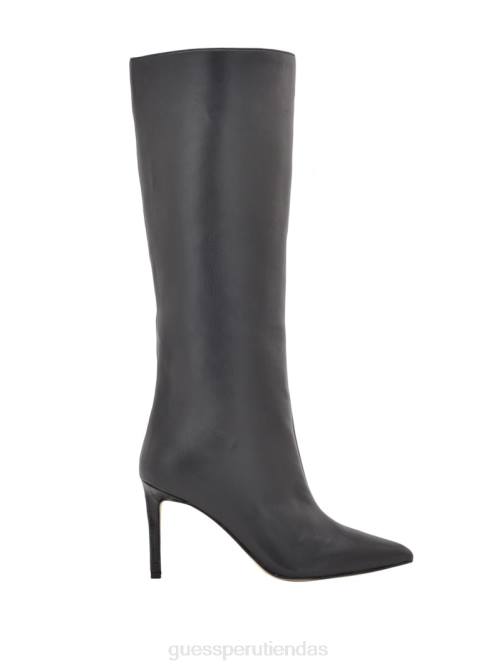 GUESS botas altas Dayton de piel sintética mujer 0P8X3524 negro calzado