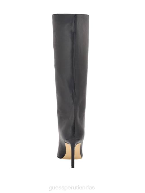 GUESS botas altas Dayton de piel sintética mujer 0P8X3524 negro calzado