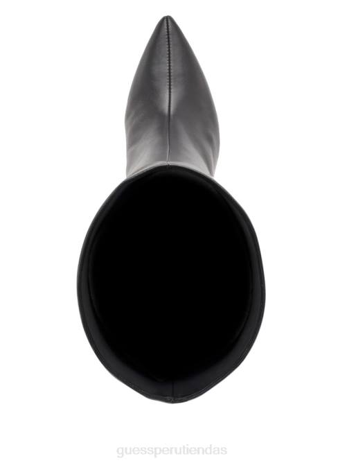 GUESS botas altas Dayton de piel sintética mujer 0P8X3524 negro calzado