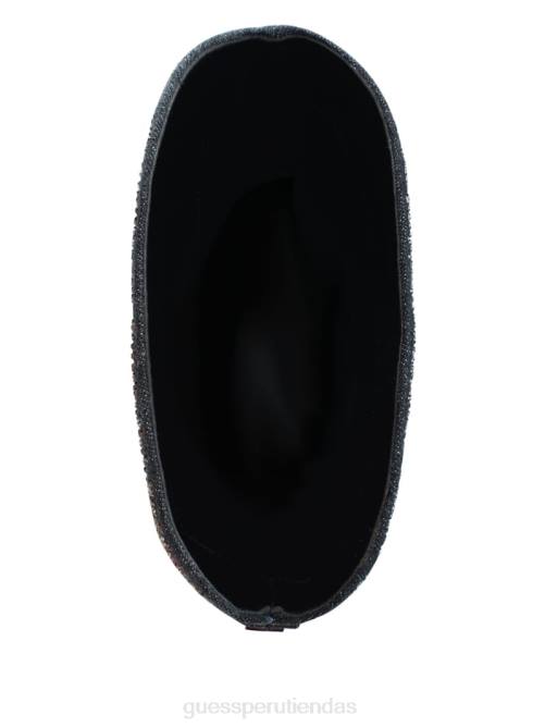 GUESS botas altas bralyn con strass mujer 0P8X3527 negro calzado