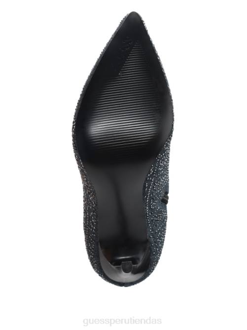 GUESS botas altas bralyn con strass mujer 0P8X3527 negro calzado