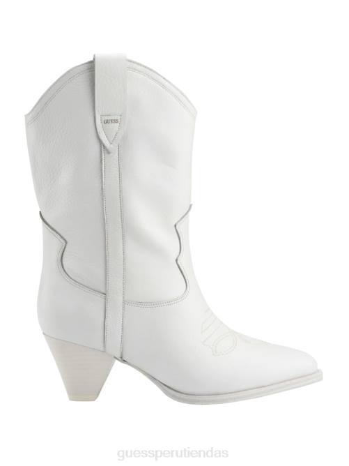 GUESS botas cowboy odilia mujer 0P8X3510 panna calzado