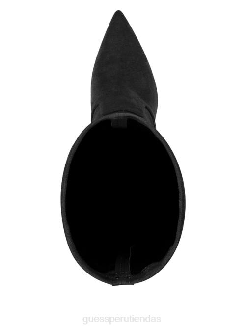 GUESS botas por encima de la rodilla de ante sintético mujer 0P8X3528 negro calzado