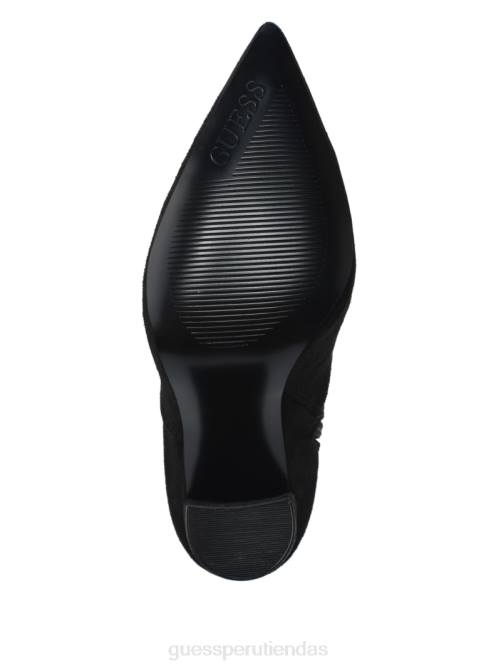 GUESS botas por encima de la rodilla de ante sintético mujer 0P8X3528 negro calzado