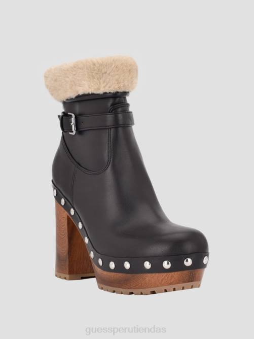 GUESS botines damina con forro de piel sintética mujer 0P8X3530 negro calzado