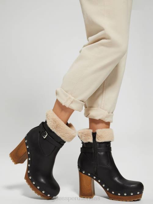 GUESS botines damina con forro de piel sintética mujer 0P8X3530 negro calzado