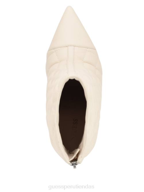 GUESS botines simoney con cremallera mujer 0P8X3532 marfil 150 calzado