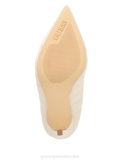 GUESS botines simoney con cremallera mujer 0P8X3532 marfil 150 calzado