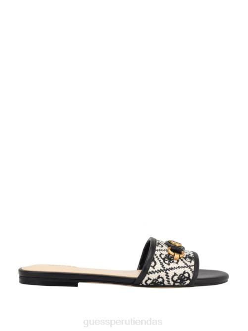 GUESS sandalias Hammi con logo mujer 0P8X3469 negro calzado