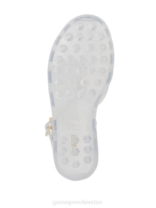 GUESS sandalias de gelatina mujer 0P8X3470 claro calzado