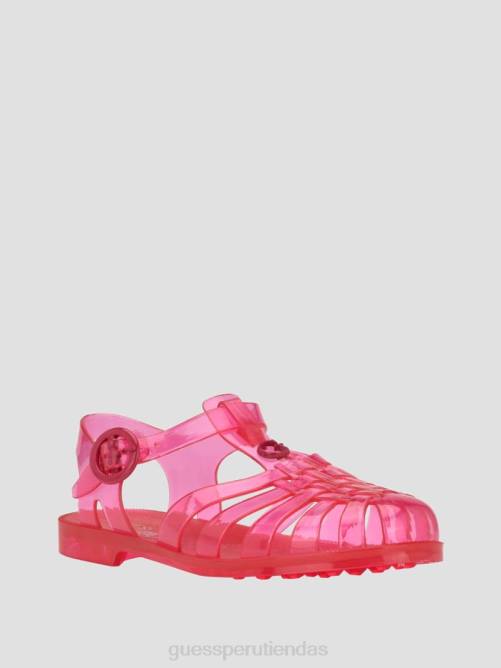 GUESS sandalias de gelatina mujer 0P8X3480 rosa medio calzado