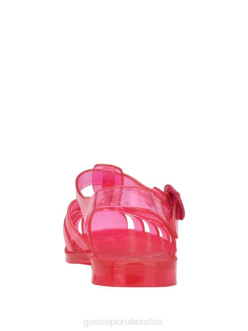 GUESS sandalias de gelatina mujer 0P8X3480 rosa medio calzado