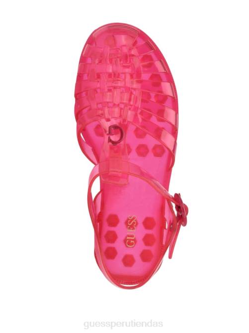GUESS sandalias de gelatina mujer 0P8X3480 rosa medio calzado