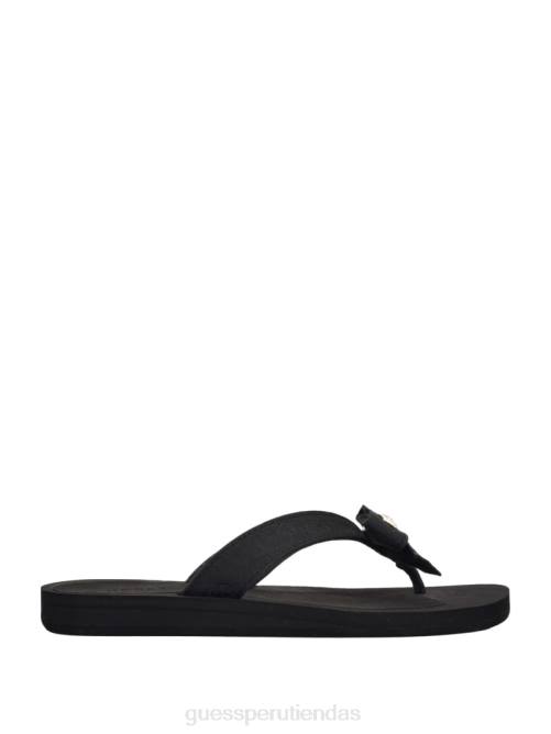 GUESS sandalias tuta con pajarita mujer 0P8X3472 negro calzado