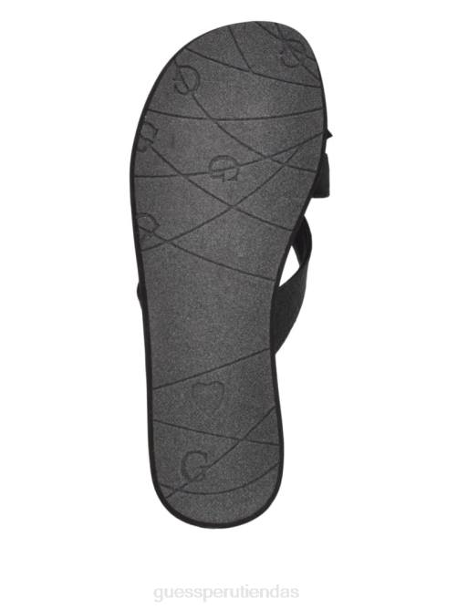 GUESS sandalias tuta con pajarita mujer 0P8X3472 negro calzado