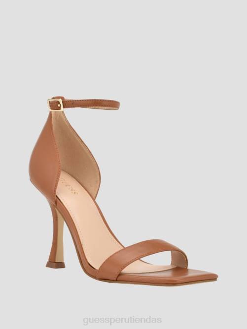 GUESS tacones de cuero yael mujer 0P8X3399 marrón medio calzado