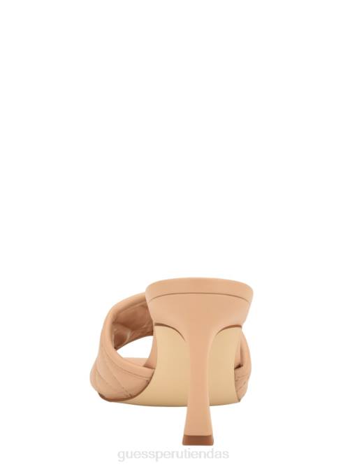GUESS chinelas con tacón yana g mujer 0P8X3393 luz natural 110 calzado
