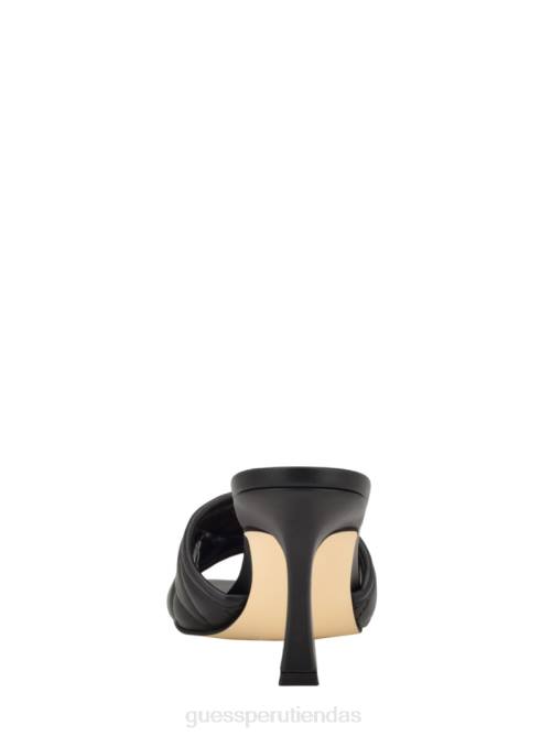 GUESS chinelas con tacón yana g mujer 0P8X3426 negro calzado