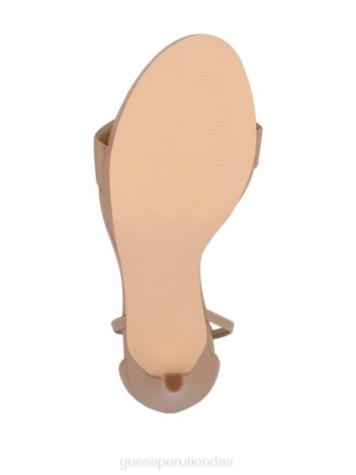 GUESS tacones de aguja tecru con tira en T mujer 0P8X3484 mnal calzado