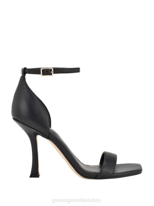 GUESS tacones de cuero yael mujer 0P8X3397 negro calzado
