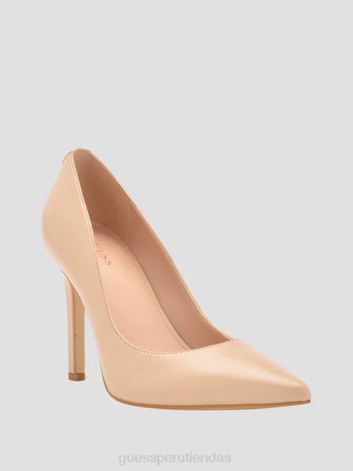 GUESS zapatos de tacón seanna de gamuza mujer 0P8X3403 luz natural 110 calzado