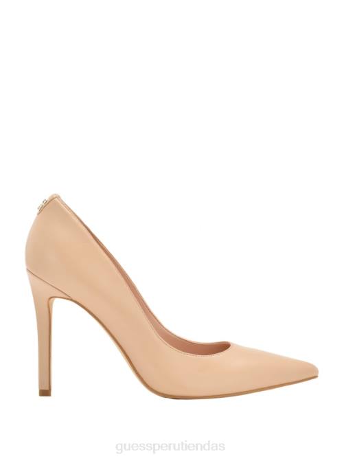 GUESS zapatos de tacón seanna de gamuza mujer 0P8X3403 luz natural 110 calzado